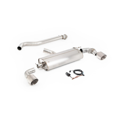 Изпускателни системи Milltek Milltek GPF-back exhaust valved for Toyota Yaris Gen 2 2024+ - Brushed titanium tips | race-shop.bg