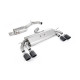 Milltek Cat-back exhaust (quieter) non-valved for Volkswagen Golf Mk7.5 R 310PS (non-GPF) 2017-2021 - Carbon tips