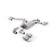 Изпускателни системи Milltek Milltek Cat-back exhaust (louder) valved for Volkswagen Golf Mk7.5 R 310PS (non-GPF) 2017-2021 - Quad titanium tips | race-shop.bg