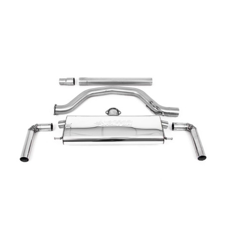 Изпускателни системи Milltek Milltek GPF-back exhaust Cerakote black tips for Volkswagen Golf Mk8.5 GTi Clubsport (GPF, 300ps, GT-115 Trims) 2024+ | race-shop.bg