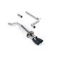 Изпускателни системи Milltek Milltek Cat-back exhaust for Volkswagen Polo 1.5 TSI 2019+ - Twin Cerakote black tips | race-shop.bg