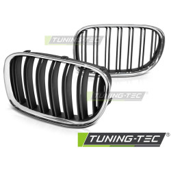 TUNING-TEC решетка (Double Bar) за BMW F01 09-15, черен хром