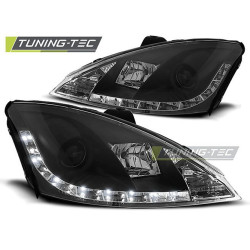 ФАРОВЕ FORD FOCUS 10.98-10.01 DAYLIGHT ЧЕРНИ