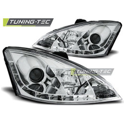 ФАРОВЕ FORD FOCUS 1 10.98-10.01 DAYLIGHT ХРОМ