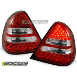TUNING-TEC LED стопове за MERCEDES W202 C-KLASA 06.93-06.00, червено-бял