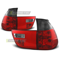 TUNING-TEC стопове за BMW X5 E53 09.99-06, червено-опушен