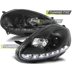 TUNING-TEC фарове (DRL) за FIAT GRANDE PUNTO 09.05-08 (H1), черен