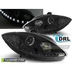 TUNING-TEC фарове (True DRL) за SEAT LEON ALTEA 09-12 (H1), черен