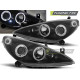 Осветление ФАРОВЕ PEUGEOT 307 04.01-06.05 АНГЕЛСКИ ОЧИ ЧЕРНИ | race-shop.bg