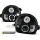 Осветление TUNING-TEC фарове (Ангелски очи) за RENAULT TWINGO 03.93-09.98 (H1), черен | race-shop.bg