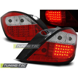 TUNING-TEC LED стопове за OPEL ASTRA H 03.04-09, червено-бял