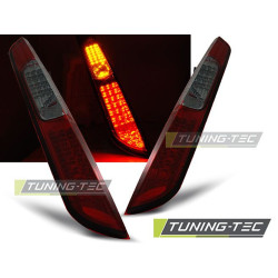 TUNING-TEC LED стопове за FORD FOCUS MK2 09.04-08 HB (HATCHBACK), червено-опушен