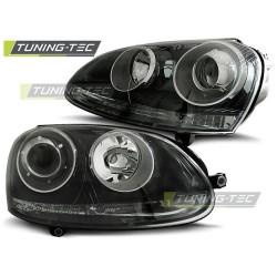 ФАРОВЕ SPORT ЧЕРНИ за VW GOLF 5 10.03-09