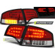 TUNING-TEC LED стопове за AUDI A4 B7 11.04-03.08 SEDAN (LIMOUSINE), червено-бял