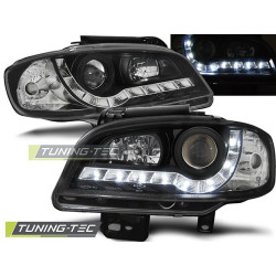 TUNING-TEC фарове (DRL) за SEAT IBIZA/CORDOBA 09.99-03.02 (H1), черен, V1
