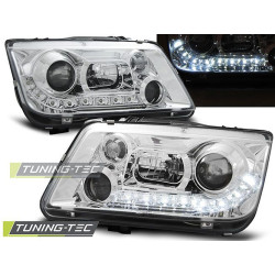 TUNING-TEC фарове (DRL) за VW BORA 09.98-05.05 (H1), хром, V2