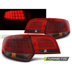 TUNING-TEC LED стопове за AUDI A3 8P 04-08 SPORTBACK, червено-опушен, V1