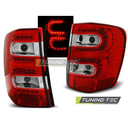 CHRYSLER JEEP GRAND CHEROKEE 99-05.05 ЧЕРВЕНО БЕЛИ LED