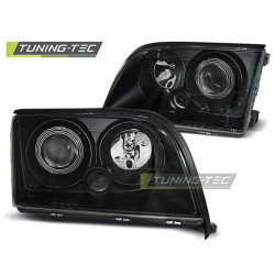 TUNING-TEC фарове за MERCEDES W140 S-KLASA 03.91-10.98 (H7/H1), черен