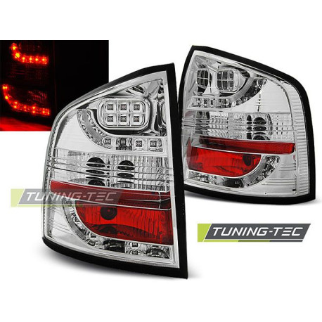 Осветление TUNING-TEC LED стопове за SKODA OCTAVIA II KOMBI 04-12, хром | race-shop.bg