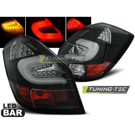 Осветление LED ЗАДНИ СВЕТЛИНИ тъмни за SKODA FABIA II 07- 06.14 | race-shop.bg