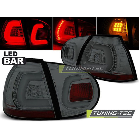 Осветление TUNING-TEC LED стопове (LED Bar) за VW GOLF 5 10.03-09 (HATCHBACK), опушен | race-shop.bg