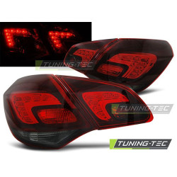 TUNING-TEC LED стопове за OPEL ASTRA J 10-15 HATCHBACK, червено-опушен