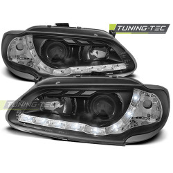 TUNING-TEC фарове (DRL) за RENAULT MEGANE/SCENIC 96-02.99 (H1), черен, V1
