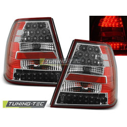 TUNING-TEC LED стопове за VW BORA 09.98-07.05 (LIMOUSINE), червено-бял