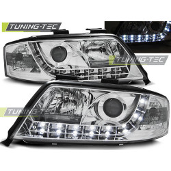 TUNING-TEC фарове (DRL) за AUDI A6 05.97-05.01 (H1), хром