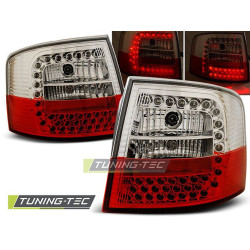 LED СТОПОВЕ ЧЕРВЕНО БЕЛИ за AUDI A6 05.97-05.04 AVANT