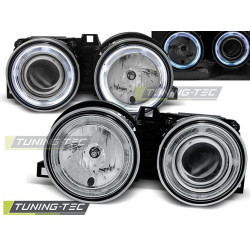 ФАРОВЕ АНГЕЛСКИ ОЧИ ХРОМ за BMW E30 11.82-06.94