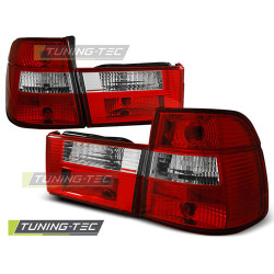 TUNING-TEC стопове за BMW E34 91-96 TOURING, червено-бял