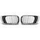 Бодикит и визуални аксесоари TUNING-TEC решетка за BMW E46 09.01-03.05, хром | race-shop.bg