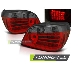 LED СТОПОВЕ ТЪМНО ЧЕРВЕНИ за BMW E60 07.03-07