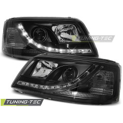 ФАРОВЕ DAYLIGHT ЧЕРНИ за VW T5 04.03-08.09