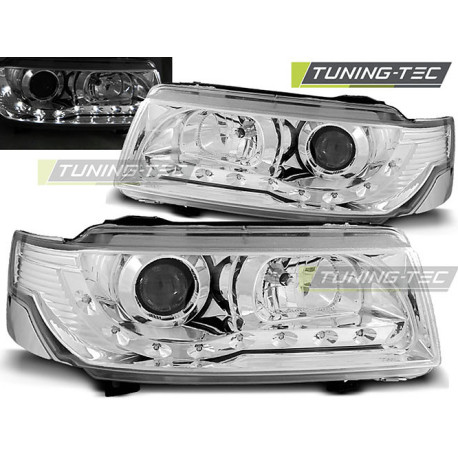 Осветление TUNING-TEC фарове (DRL) за VW PASSAT B4 11.93-05.97 (H1), хром | race-shop.bg