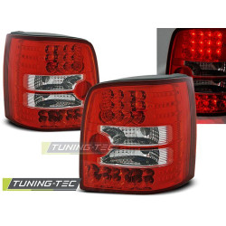 TUNING-TEC LED стопове за VW PASSAT B5 11.96-08.00 VARIANT, червено-бял