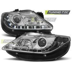 TUNING-TEC фарове (DRL) за SEAT IBIZA 6J 06.08-12 (H1), хром