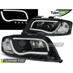 TUNING-TEC фарове (Tube Light) за AUDI A6 06.01-05.04 (H1), черен