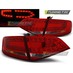 LED СТОПОВЕ ЧЕРВЕНО БЕЛИ за AUDI A4 B8 08-11 SEDAN