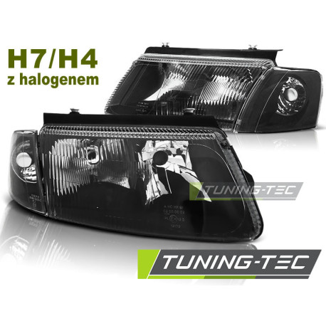 Осветление TUNING-TEC фарове за VW PASSAT B5 3B 11.96-08.00 (H7), черен, V1 | race-shop.bg