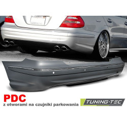 TUNING-TEC задна броня (Sport) за MERCEDES W211 06-09 SEDAN (за парктроник)