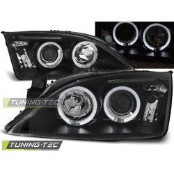 TUNING-TEC фарове (Ангелски очи) за FORD MONDEO 09.00-05.07 (H1), черен