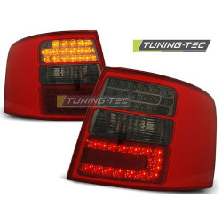 TUNING-TEC LED стопове за AUDI A6 05.97-05.04 AVANT, червено-опушен, V1
