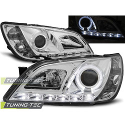 TUNING-TEC фарове (DRL) за LEXUS IS 01-05 (H7/H1, без хомологация), хром