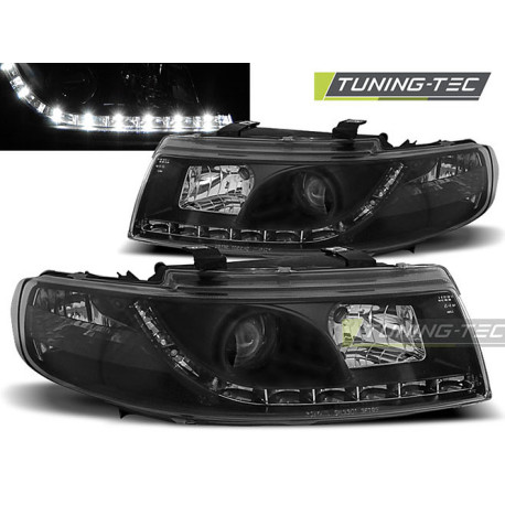 Осветление TUNING-TEC фарове (DRL) за SEAT LEON / TOLEDO 04.99-08.04 (H1), черен | race-shop.bg