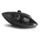 Осветление TUNING-TEC фарове (DRL) за SEAT LEON ALTEA TOLEDO 06.05-09 (H1), черен | race-shop.bg