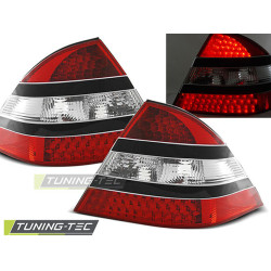 TUNING-TEC LED стопове за MERCEDES W220 S-KLASA 09.98-05.05, червено-черен