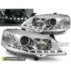 ФАРОВЕ OPEL ASTRA G 09.97-02.04 ДНЕВНИ ХРОМ